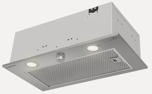 Изображение товара Вытяжка кухонная MEFERI INBOX52IX PUSH COMFORT на 52 см встраиваемая, серая, производительность 950 м3/ч, 3 скорости