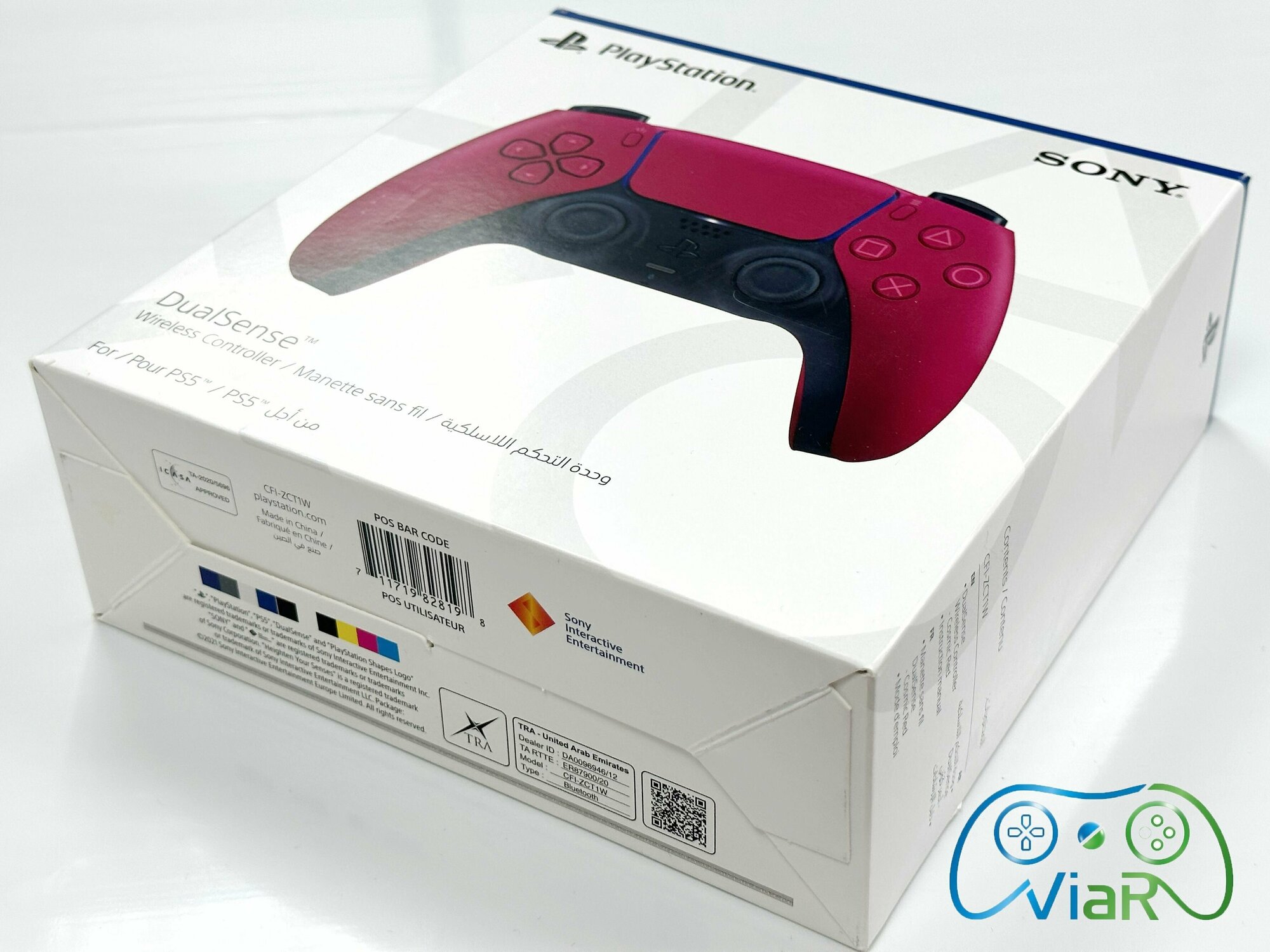 Sony DualSense для PS5 и ПК, беспроводной контроллер Volcanic Red, 12 ч работы, 16 кнопок — фото 8