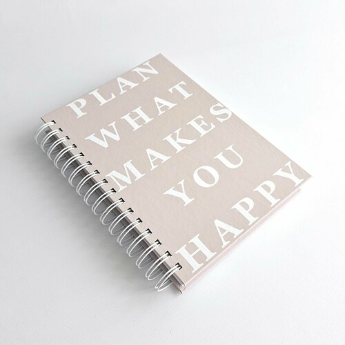 Ежедневник HAPPY PLAN недатированный планер на 2025 год авторский еженедельник на 12 месяцев