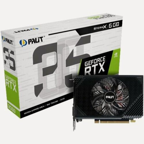 Изображение товара Видеокарта Palit GeForce RTX 3050 StormX 6G