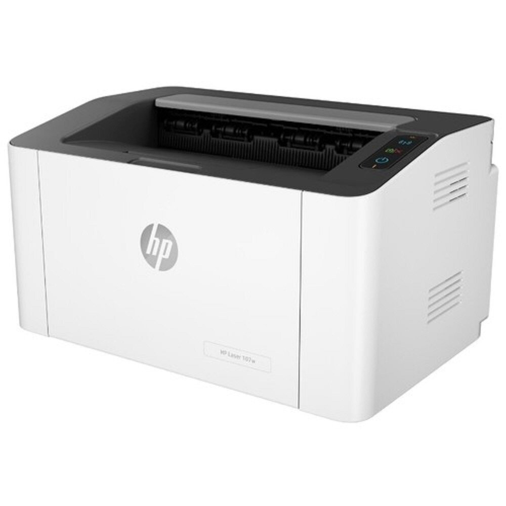 Hp Принтер HP Laser 107w (4ZB78A) {A4 1200dpi 20ppm 64Mb USB 2.0 Wi-Fi AirPrint HPSmart} (repl. SS272C)
