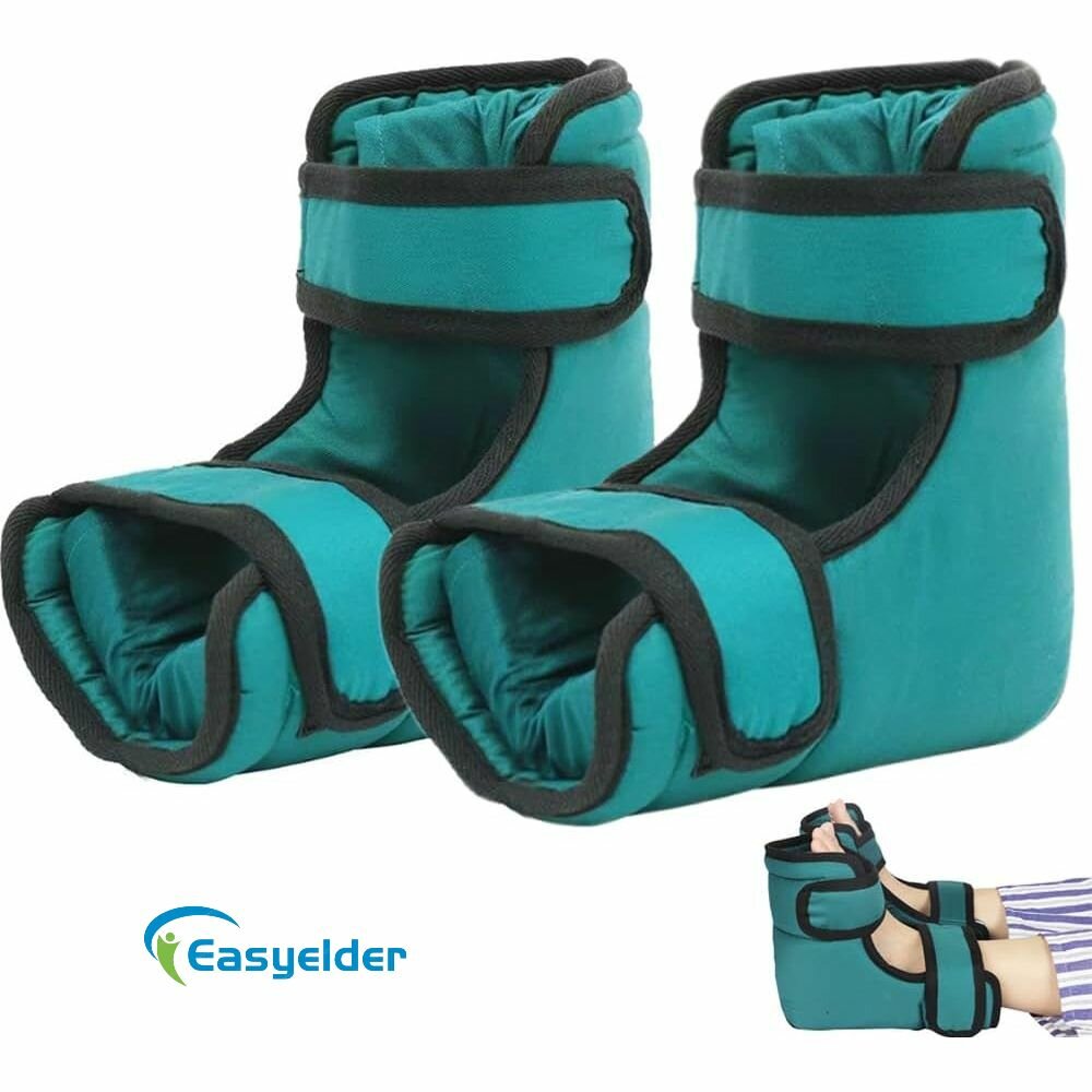 Easyelder Противоопухолевые подушечки для пяток, используемые для облегчения боли в пятках, пролежней, пролежневых ран, подошвенного фасцита, регулируемый размер