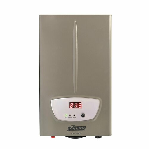 фото Стабилизатор напряжения powerman avs 1000 s silver для котлов отопления (настенная установка)