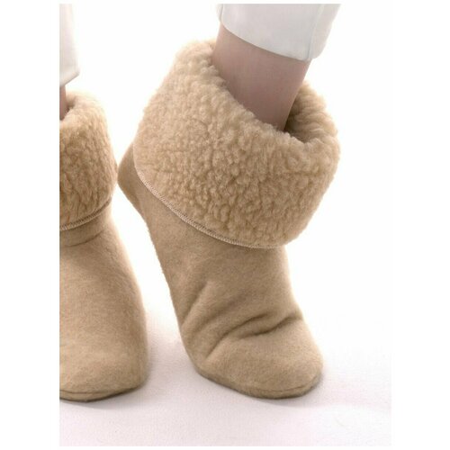 фото Носки wool lamb, размер 40-42, бежевый