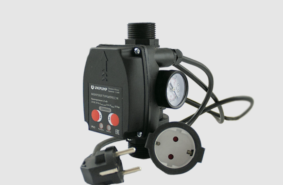 Unipump турбипресс М (41166) Блок управления насосом с вилкой и розеткой
