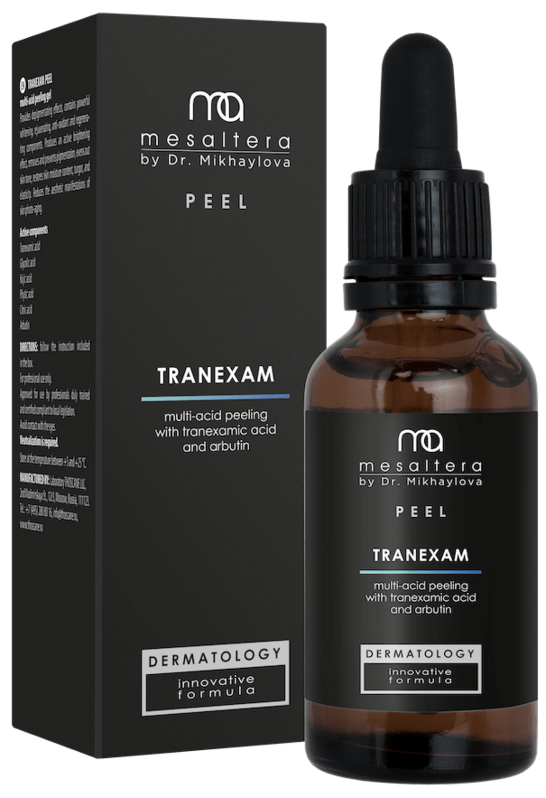 Mesaltera By Dr. Mikhaylova Комплексный депигментирующий мультикислотный пилинг Tranexam peel, 30 мл