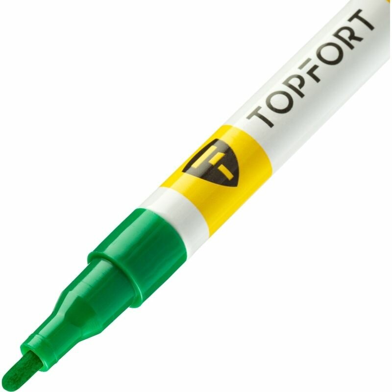 Маркер Topfort лаковый Paint 2 мм, зеленый — фото 1