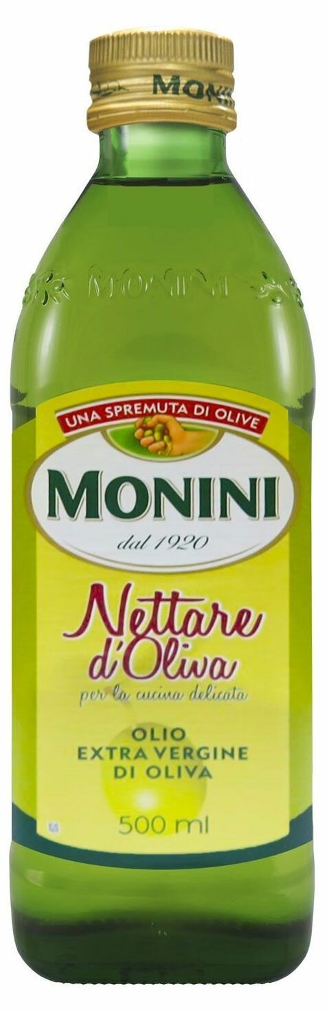 Масло оливковое Monini Nettare d'Oliva Extra Virgin, Италия, 0,5 л — фото 1