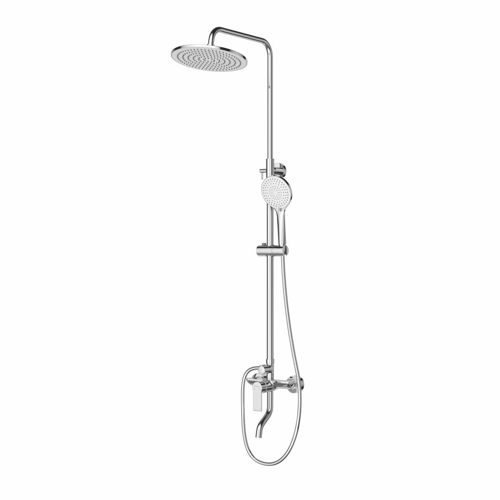 Душевая система BelBagno AURORA-VSCM-CRM хром