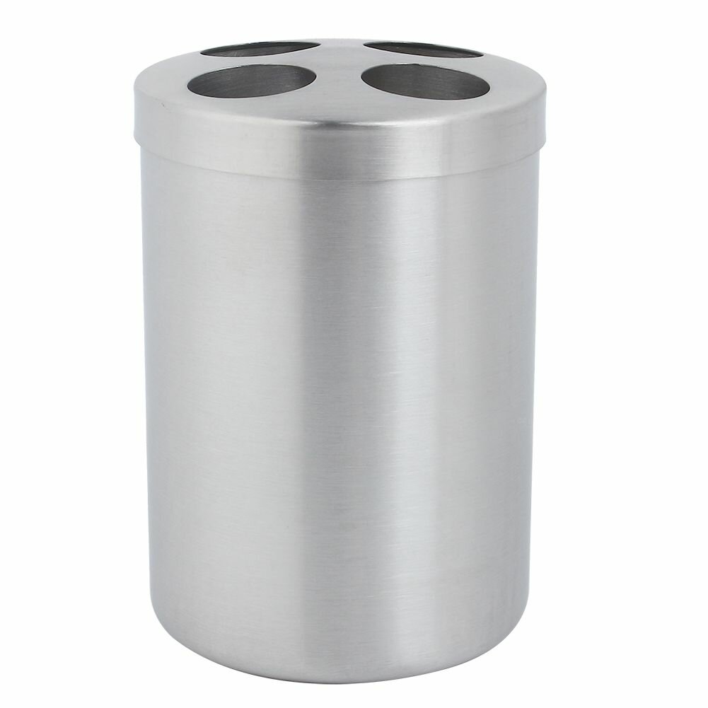 Держатель для зубных щеток из нержавеющей стали подставка для зубной пасты держатель для ручек универсальный органайзер для ванной комнаты удобный и стильный