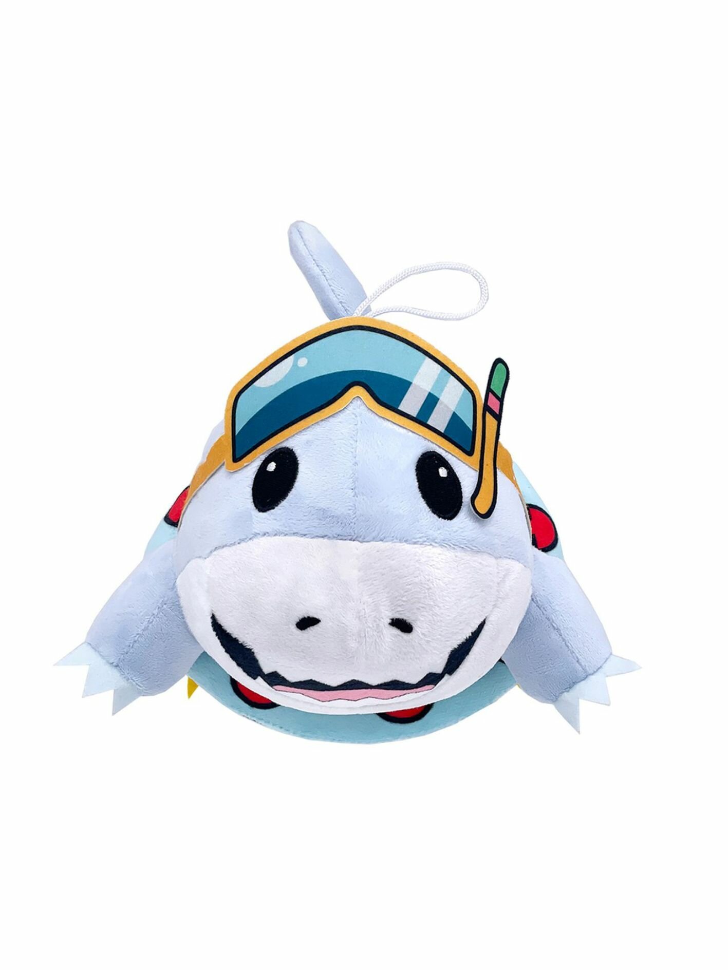 Мягкая игрушка Акула Джефф в круге (Marvel Rivals - Jeff Land Shark) 20 см