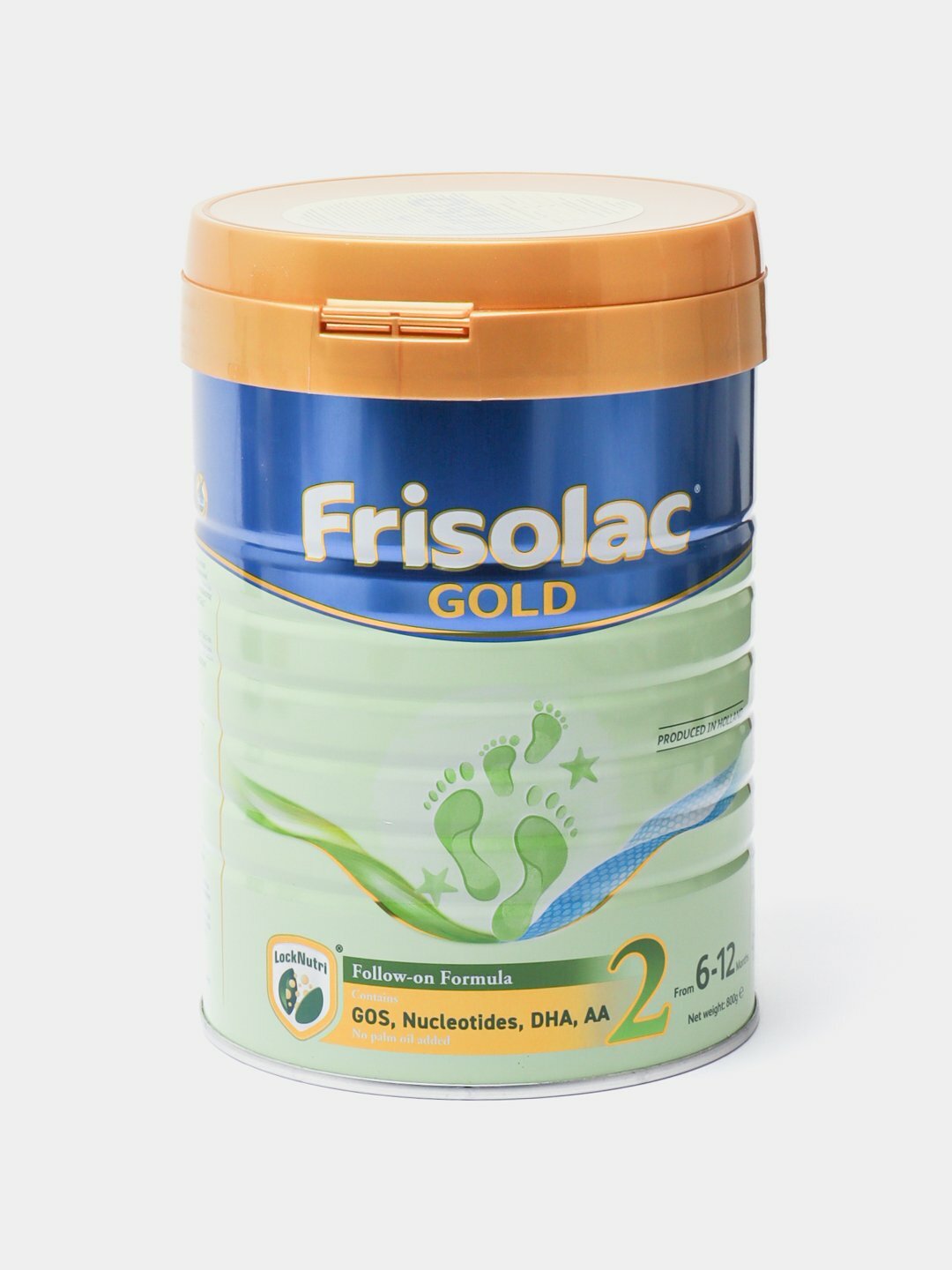 Смесь детская Frisolac "Gold 2", с 6 месяцев, 800г, без пальмового масла