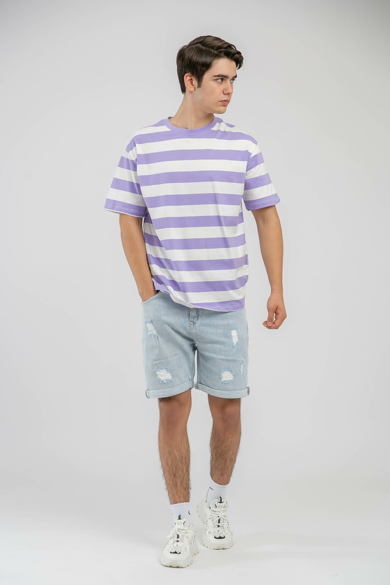 Футболка спортивная TERRA PRO, 1 шт., размер L, lilac — фото 1