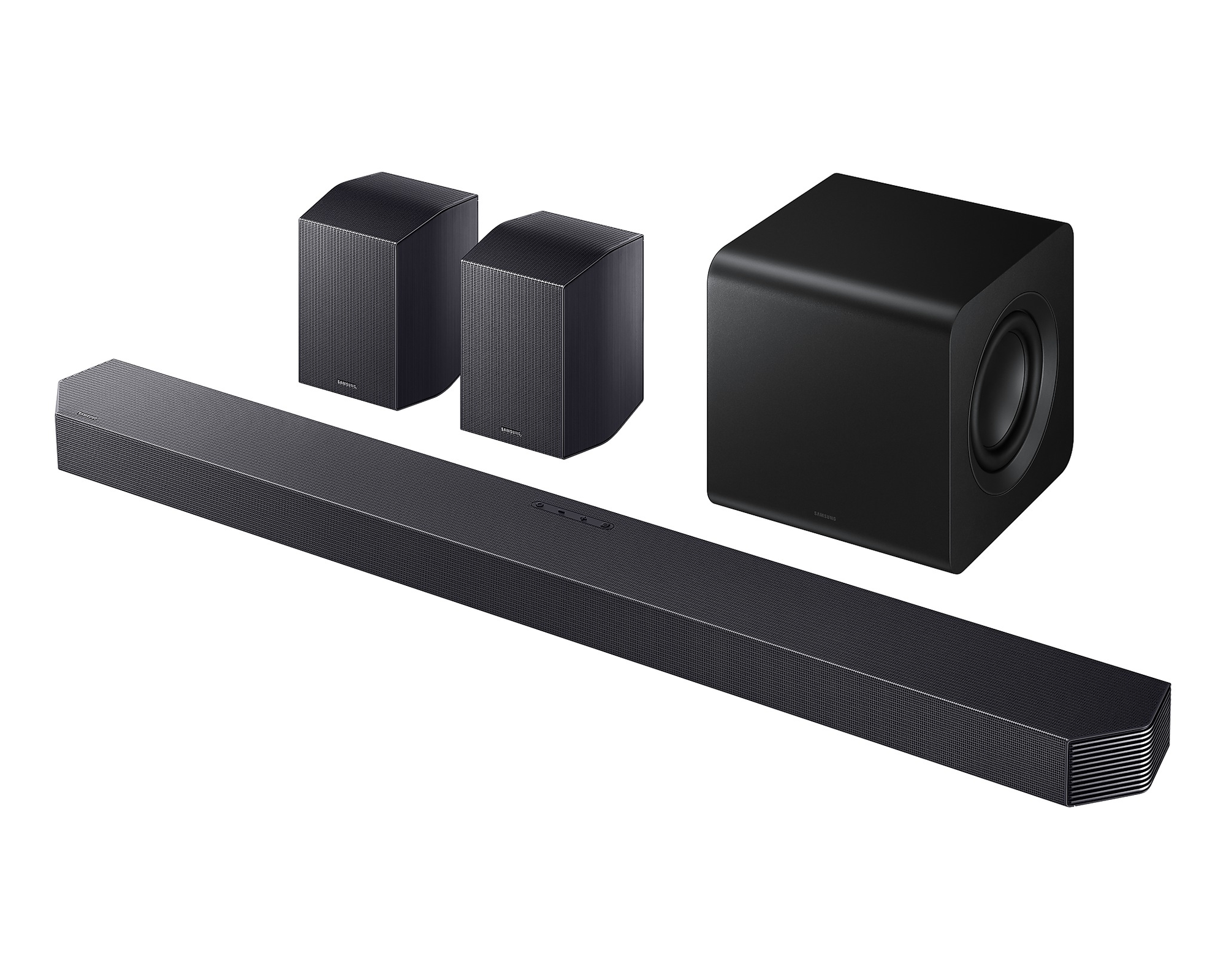 Саундбар Samsung HW-Q930F, Dolby Atmos, 580 Вт, беспроводной, чёрный