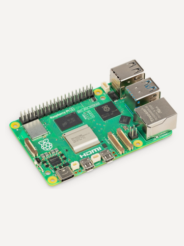 Изображение товара Микрокомпьютер Raspberry Pi 5 8GB Broadcom BCM2712 ARM Cortex-A76 @ 2.4GHz, 2 x USB 3.0, 2 x USB 2.0, Wi-Fi, Bluetooth