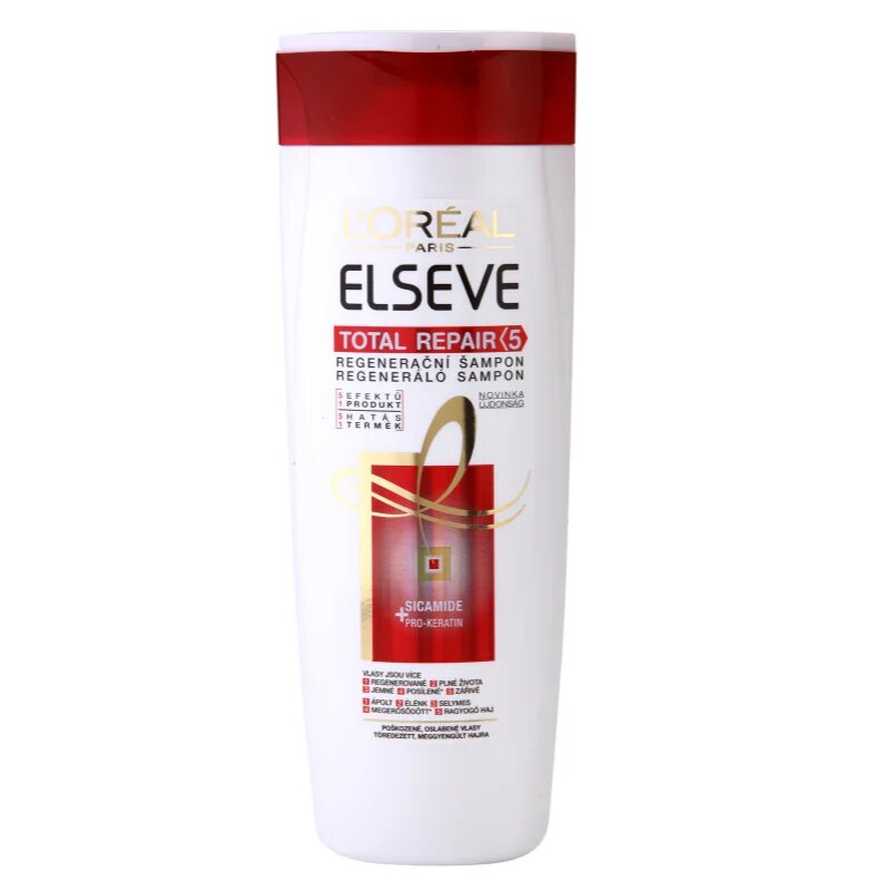 L'Oreal Paris Шампунь Преображение "Elseve, с кератином, 400 мл — фото 1