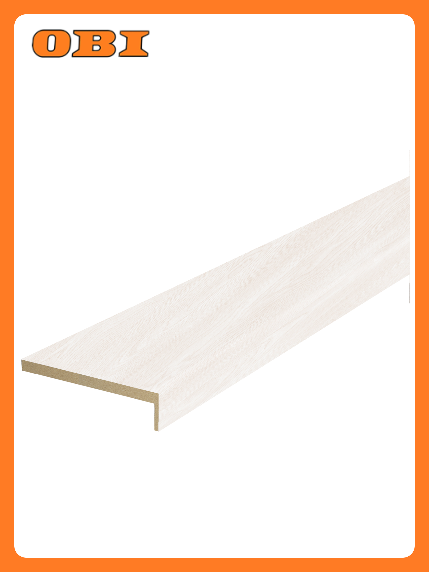 Наличник VELLDORIS ПВХ телескопический дуб бьянко 2200х70х8 мм