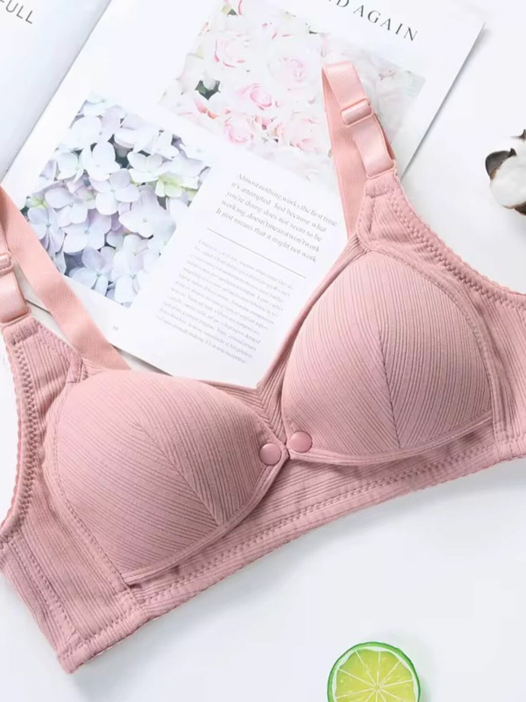 Комплект бюстгальтеров 3, 2 шт., размер 90/95, pink combo — фото 1