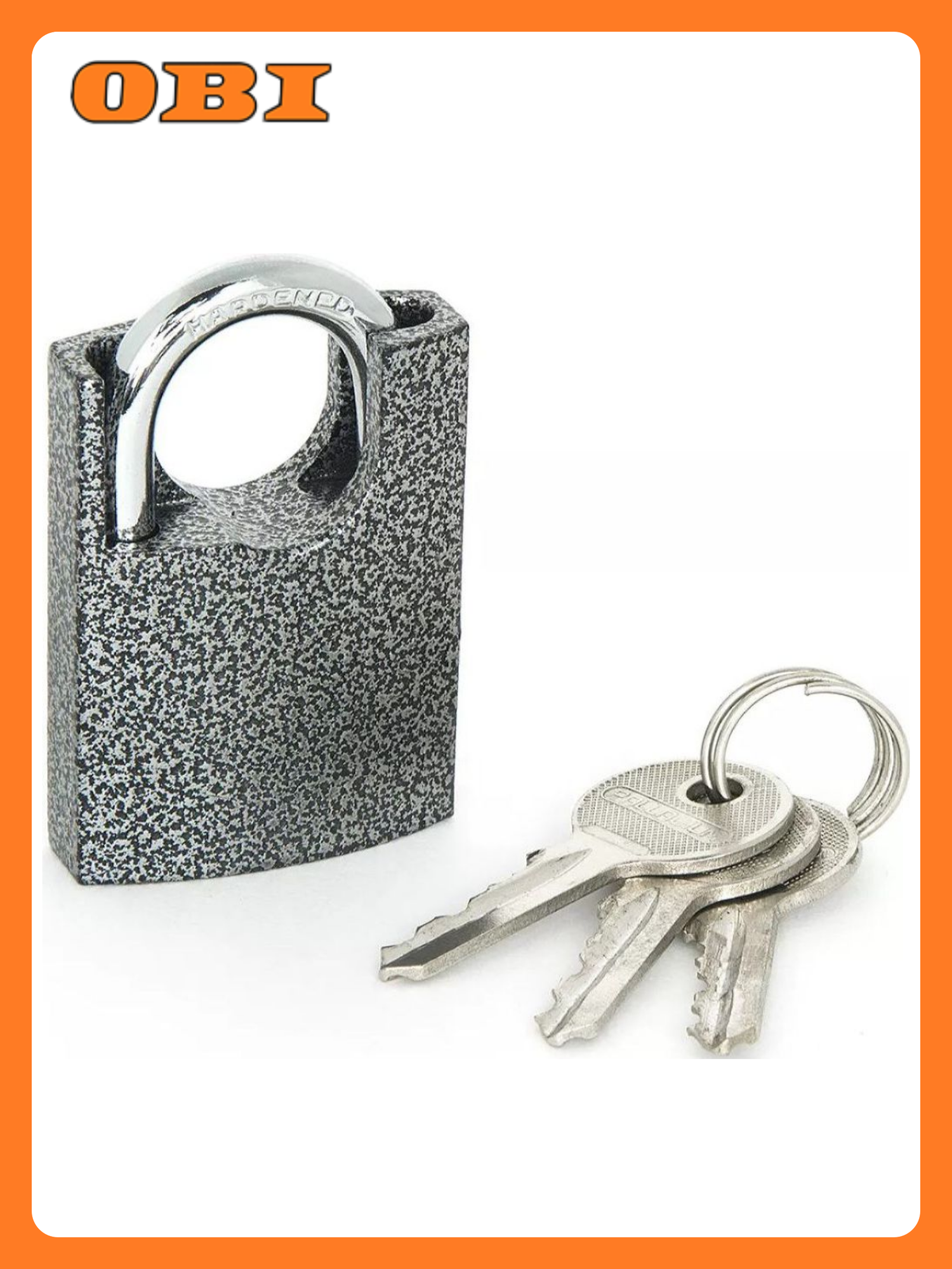 Замок навесной Palladium 507F-40 серый