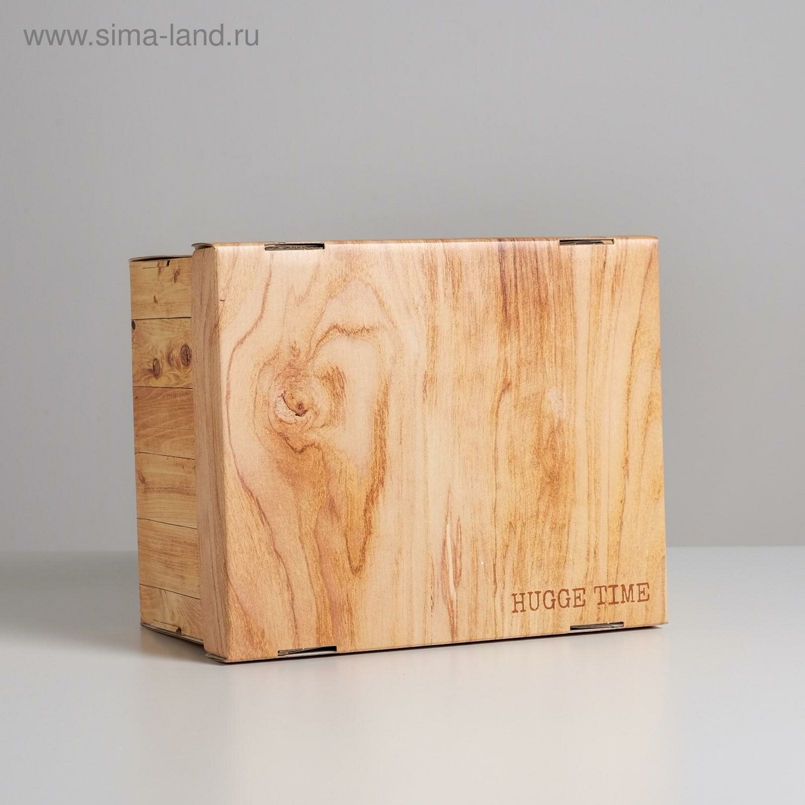 Коробка складная Дерево, 31,2 х 25,6 х 16,1 см