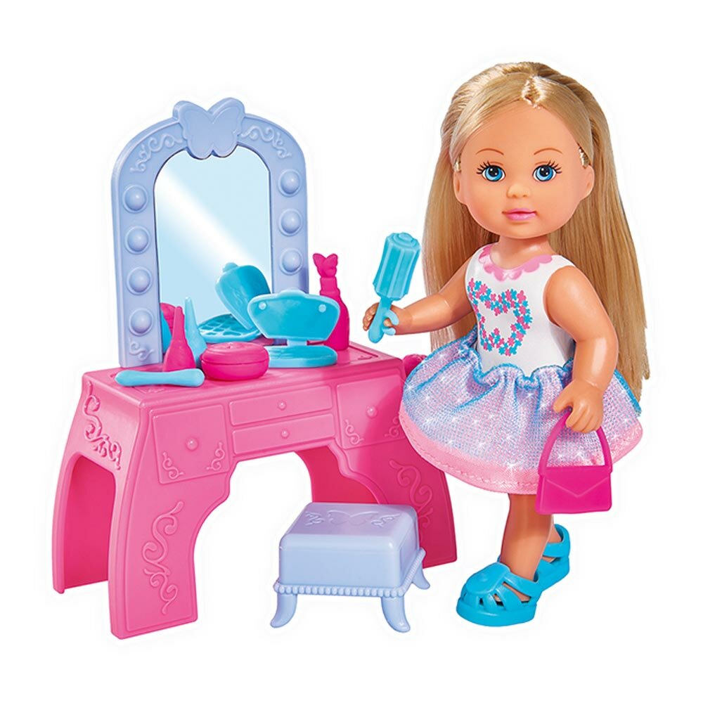Кукла EVI с туалетным столиком, 12 см - фото №8