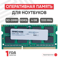 Лучшие Модули памяти DDR3L SODIMM 4 Гб