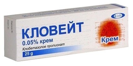 Кловейт крем д/нар. прим. туба, 25 мл, 25 г