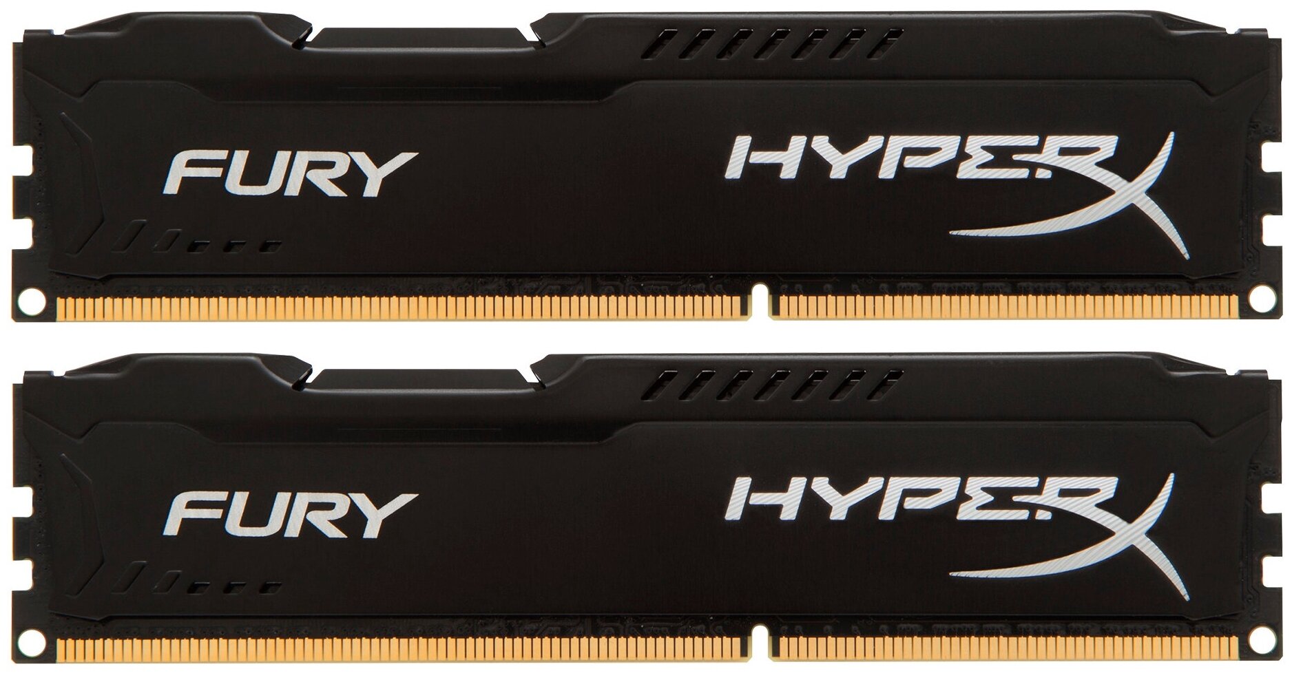 Оперативная память HyperX Fury 16 ГБ (8 ГБ x 2 шт.) DDR3 1333 МГц DIMM CL9 HX313C9FBK2/16