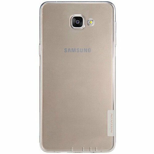 накладка силиконовая nillkin nature tpu case для samsung galaxy s9 plus g965 прозрачно золотая Накладка силиконовая Nillkin Nature TPU Case для Samsung Galaxy A9 (2016) A900 прозрачно-черная