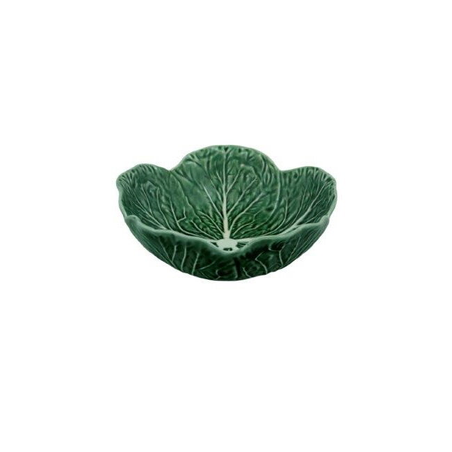 Салатник Bordallo Pinheiro Cabbage Natural 17,5x17,5x6 см - фото №2