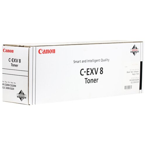 Картридж Canon C-EXV8 BK (7629A002), 25000 стр, черный