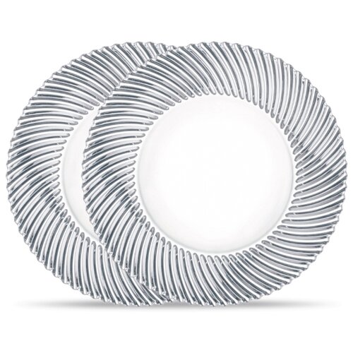 фото Набор больших тарелок dancing stars samba, 32 см, 2 шт 98032 nachtmann