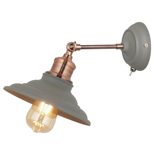 фото Бра arte lamp lido a5067ap-1gy, e27, 60 вт, цвет арматуры: бронзовый