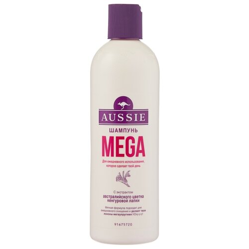 фото Aussie шампунь mega