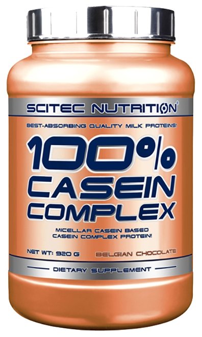 Scitec Nutrition Casein Complex (920 гр.) (Бельгийский шоколад)