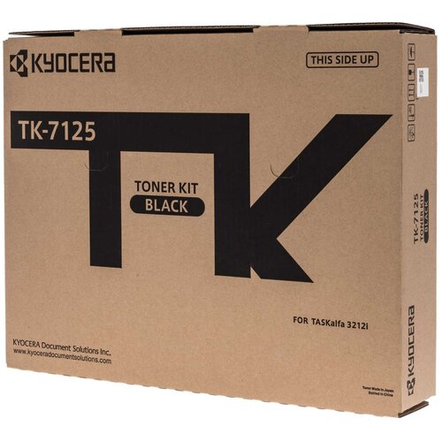 Картридж KYOCERA TK-7125, 20000 стр, черный картридж kyocera tk 7125 20000 стр черный