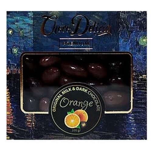 фото Драже choco delicia orange c цедрой апельсина, 100 г