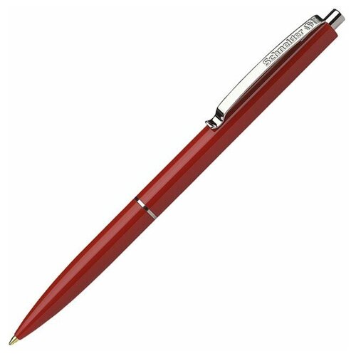 Ручка шариковая Schneider K15, синяя, 0,5, корпус красный