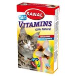 Добавка в корм SANAL Vitamins для кошек и котят - изображение