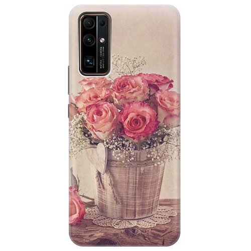 фото Чехол - накладка artcolor для honor 30 с принтом "винтажные розы" re:pa