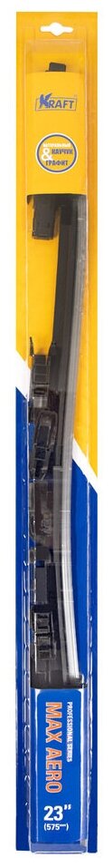 Щетка стеклоочистителя бескаркасная KRAFT KT-830030