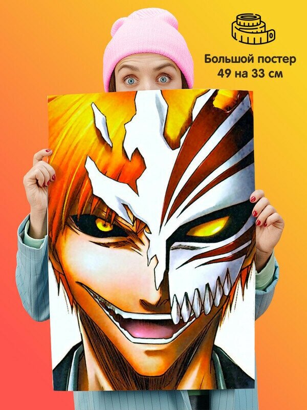 Постер плакат аниме Блич Bleach