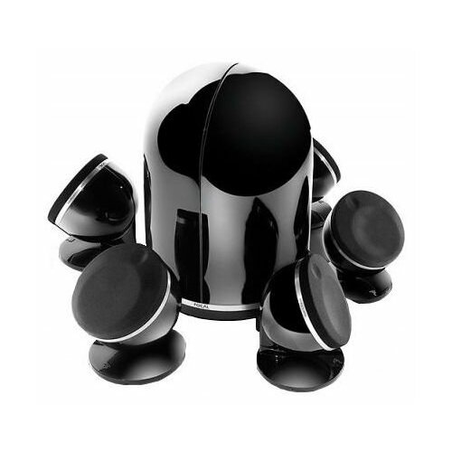 Сателлит Focal Pack Dome 5.1, black стойка для акустики focal jmlab multimedia pack stand dome black