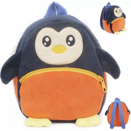 Мягкий рюкзак пингвин