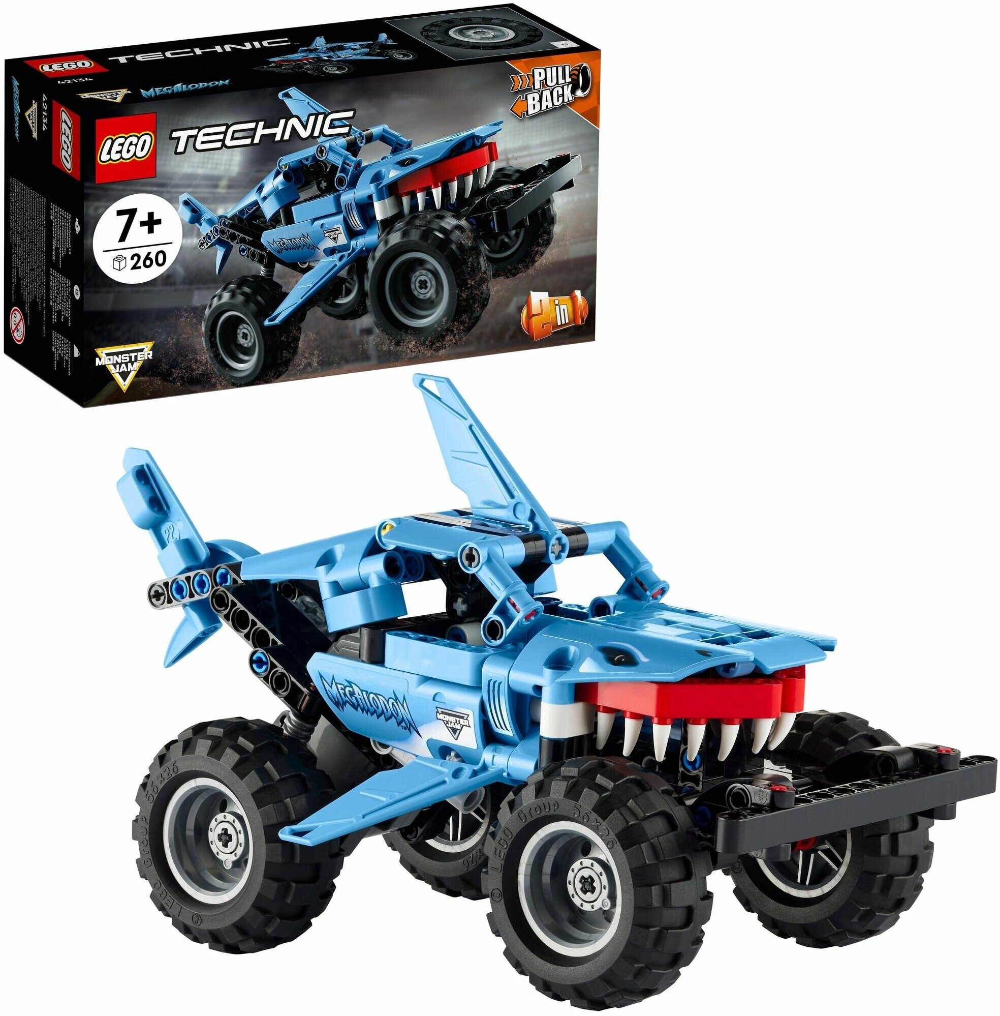 Конструктор LEGO Technic "Monster Jam™: Megalodon™" 42134