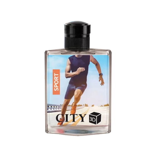 CITY Parfum туалетная вода CITY 3D Sport, 90 мл, 200 г city parfum 3d sport туалетная вода 100 мл для мужчин