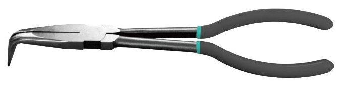 Длинногубцы WhirlPower 275мм изогнутые 90 градусов 15617-03-275