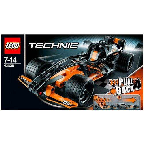 Конструктор LEGO Technic 42026 Черный Чемпион-Гонщик, 137 дет. конструктор lego technic 42027 пустынный гонщик 148 дет