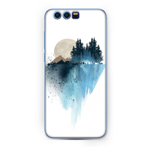 фото Силиконовый чехол горы 5 на huawei honor 9 case place