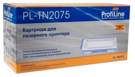 Картридж PL-TN-2075 для принтеров Brother DCP-7010/DCP-7020/DCP-7025/FAX-2820/FAX-2825/FAX-2910/FAX-2920/HL-2030/HL-2040/HL-2070/MFC-7225/MFC-7420/MF